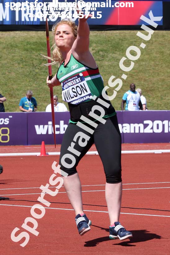 Womens javelin, World Championship Team Trials, Alexander Stadium, Birmingham